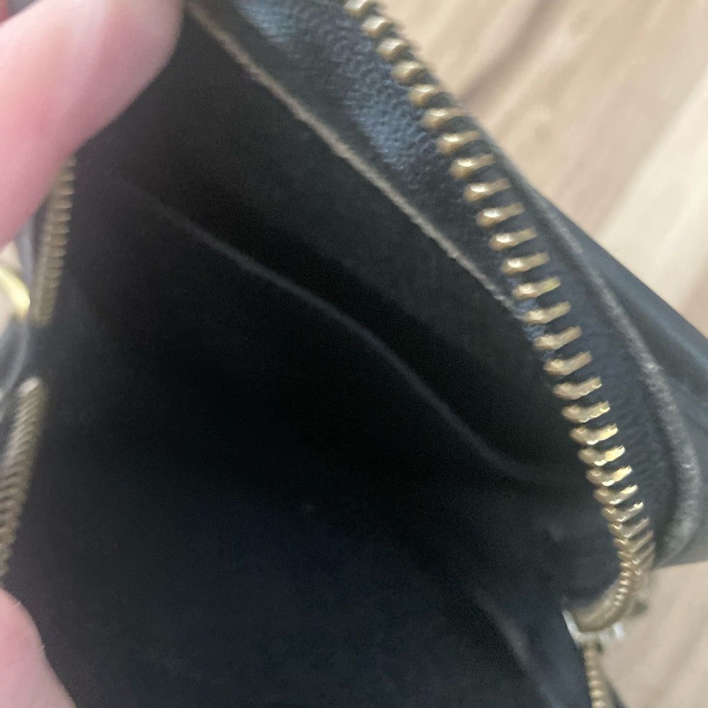 vintage coach black leather bag - Picture 2 of 11